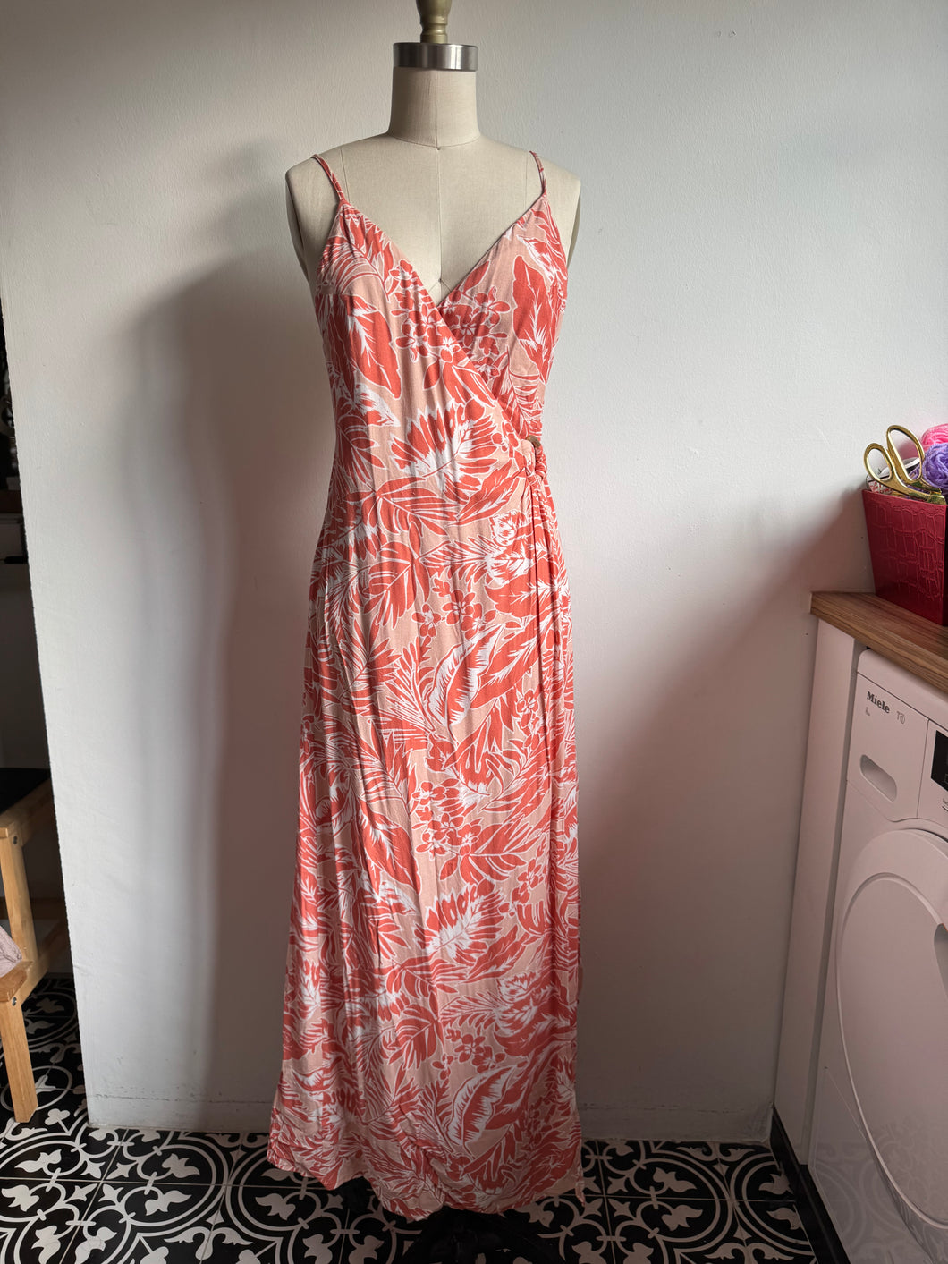 Forever 21 floral maxi dress (S)