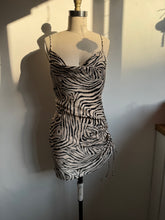 Load image into Gallery viewer, Topshop zebra dress (UK8)
