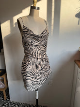 Load image into Gallery viewer, Topshop zebra dress (UK8)
