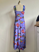 Load image into Gallery viewer, Vintage 90s fish print maxi dress (M-L)
