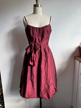 Load image into Gallery viewer, Wine red 2000s dress (XS)
