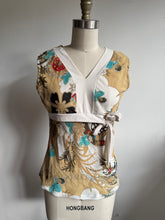 Load image into Gallery viewer, Y2K floral top (S-M)
