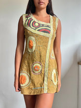 Load image into Gallery viewer, Vintage hippie mini dress (S-M)
