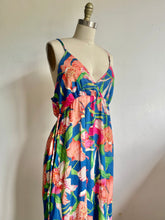 Load image into Gallery viewer, Cotton floral summer dress (S-M)
