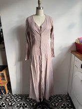 Load image into Gallery viewer, Vintage button down maxi dress (S)
