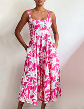 Load image into Gallery viewer, Summer floral maxi dress
