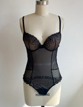 Load image into Gallery viewer, Etam lace mesh bodysuit
