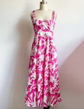 Load image into Gallery viewer, Summer floral maxi dress
